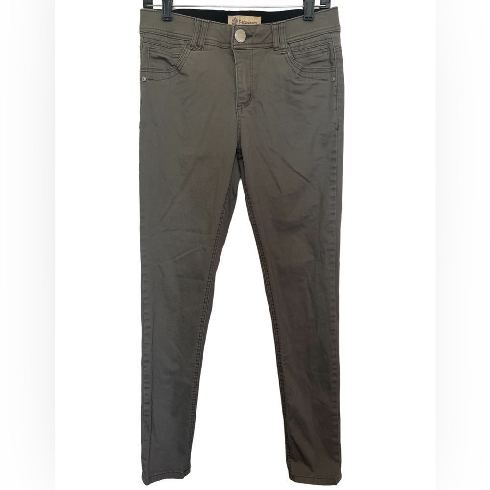 Democracy Women's Jeans in Dark Gray/Green